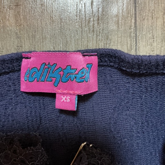 Brandy Melville Tops Lot‎ T-Shirt Tank Top Crop Lace Trim Soft Girl Aesthetic - Picture 10 of 11